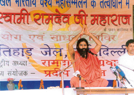 Swami Ramdev is challenging chartbusters across channels