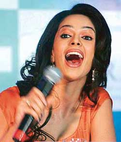 Actress Mallika Sherawat announces her association with branded jewellery in Mumbai on Wednesday