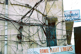 When The Tribune team visited the localities adjoining Banga Road, Sarai Road, Gaushala Road and Chadha Market, it was found that the wires were passing near several houses, and residents were not aware of the danger.