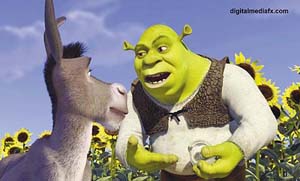 Movies made with the help of Maya include "Shrek"