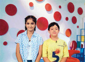 Kaka Nikki Times lights up the small screen with bright colours