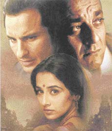 Newcomer Vidya Balan plays Lolita, the female protagonist, while Sanjay Dutt and Saif Ali Khan are her male co-stars