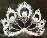 The Miss Universe, 2005, crown went on display on Tuesday in Bangkok, Thailand.