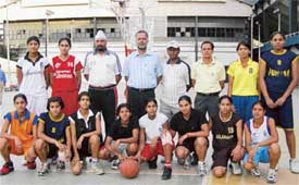 Punjab basketball team that will take part in the 56th Junior National Basketball Championship to be held from May 21 to 28