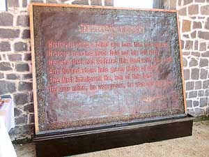 Tribute to the Unknown Immigrant: To honour the memory of those who left Indias shore and founded a home in Mauritius.