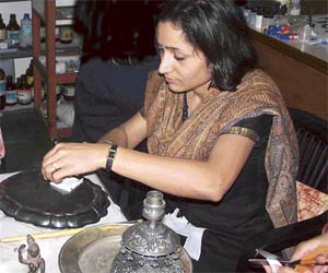 Priyanka Vaid at work