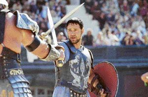 Russell Crowe in Gladiator