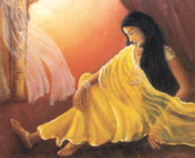 In waiting  Oil on canvas