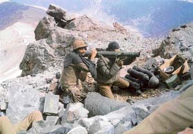 Troops in Jammu and Kashmir are always on the alert. So are these jawans in the Kargil sector