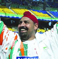 shot put champion Bahadur Singh