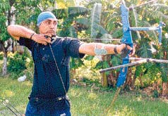 Coach Balraj Virk is keen to promote archery in North India. 