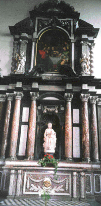 Michelangelo's Maddona and Child in the Church of Our Lady