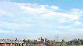 Clouds over Ludhiana and its surrounding areas have brought respite for sun-scorched residents