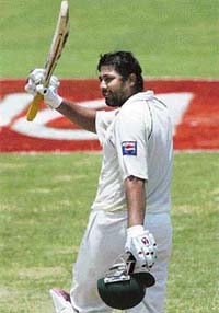 After serving out a one-match ban for excessive appealing, Inzamam-ul-Haq guided Pakistan to victory in the Kingston Test