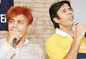 Doctors perform at Yavanika in Panchkula on Saturday. 