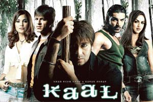 Every character is a walking billboard in Kaal
