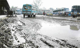The sorry state of affairs at the Ludhiana bus stand
