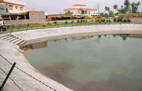 Unity is strength: Efforts of villagers and NRIs from Dhilwan village have converted a sewage pond into a clean water body.