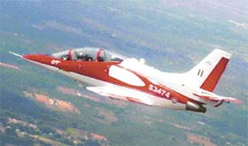 A file photo of the intermediate jet trainer