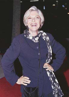 At the premiere of How to Make an American Quilt