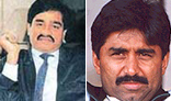 Dawood Ibrahim and Javed Miandad