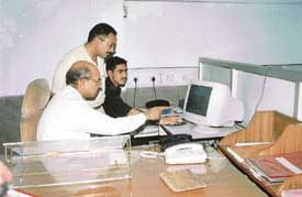 Ex-servicemen Helpline team at Command Hospital, Chandimandir, provides help to armed forces personnel.