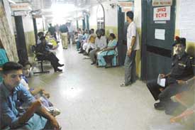  Military Hospital, Cantt, is not measuring up to patients expectations. The patients have allegedly to keep waiting for hours before doctors attend them