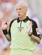 The curtain has fallen on football referee Pierluigi Collinas illustrious career 