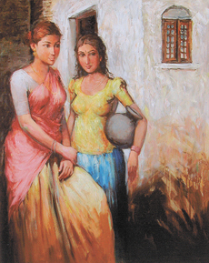 Painting by C. Prakash