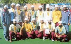 The Namdhari XI hockey team that finished third in the California Hockey Cup held in the USA recently