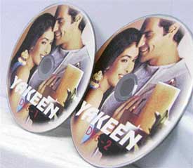 CDs of Hindi movies which are yet to be released can be bought in Chandigarh