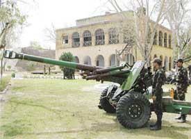 A view of Gobindgarh Fort that is being planned by Punjab Government as the National Museum of Freedom of India