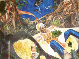 A painting made by Eric Vikramjit