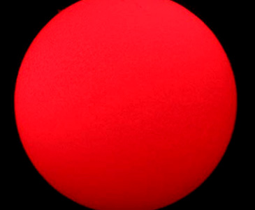 A recent photograph of the sun, viewed through a telescope at the Vatican Observatory in Castelgandolfo, south of Rome