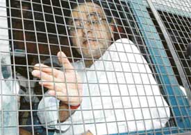 Senior BJP leader Mr Arun Jaitely arrested by Chandigarh police during a protest against UPA Government in Chandigarh on Thursday