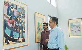 A painting exhibition on Shahnamah-the everlasting heritage that opened on Tuesday at Art Gallery, Department of Fine Arts, Panjab University