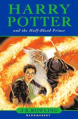 This image, made available by publishers Bloomsbury in London on Tuesday, shows the cover of the latest Harry Potter book by J.K. Rowling