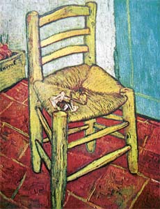 Van Goghs Chair, 1888-89, Tate Gallery, London