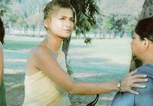 Sarika in a scene from Kal, which is being screened at the festival