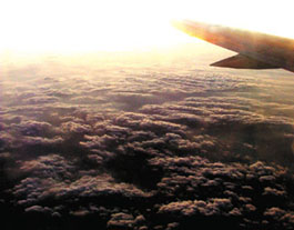 A picturesque grouping of mansoon clouds.
