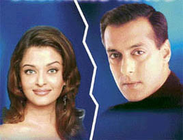Aishwarya  Rai and Salman Khan