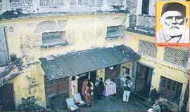 The haveli of Urdu poet Altaf Hussain Hali at Panipat which the state government will convert into a girls school.