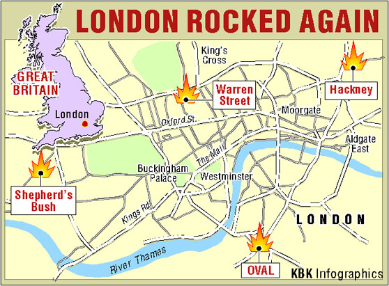 London rocked again