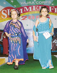 Children participate in Summer Festival organised by the Vajra Corps