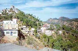 A panaromic view of Barog