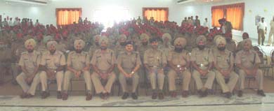 MHCs from Ludhiana, Jagraon, Khanna and Ropar police districts during a workshop at Mullanpur on Sunday