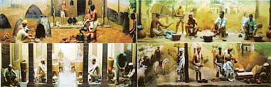 Glimpses of the epigraphy section that opened at the Government Museum in Chandigarh