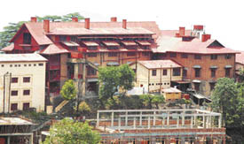 A view of Auckland House School, Shimla