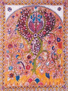Tree of Life, Kalamkari.