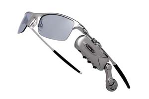 The Oakley Razrwire sunglasses are seen in this publicity photo released on Monday by its creator. 